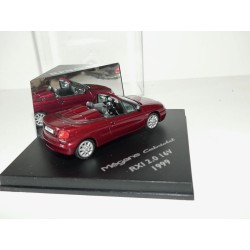RENAULT MEGANE CABRIOLET I Phase 2 1.6 RSi 1999 Bordeaux VITESSE 1:43 imperfection