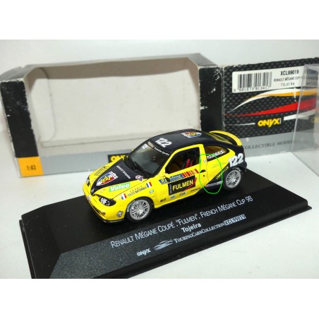 RENAULT MEGANE COUPE  CUP 1998 Ecurie Police Nationale ONYX XCL99019 1:43 imperfection