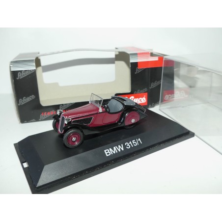 BMW 315/1 Bordeaux et Noir SCHUCO 1:43