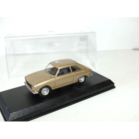 PEUGEOT 204 COUPE Gold DUVI 1:43 imperfection