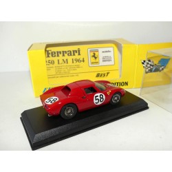 FERRARI 250 LM NÂ°58 LE MANS 1964 BEST EUROCAR EUR002 1:43
