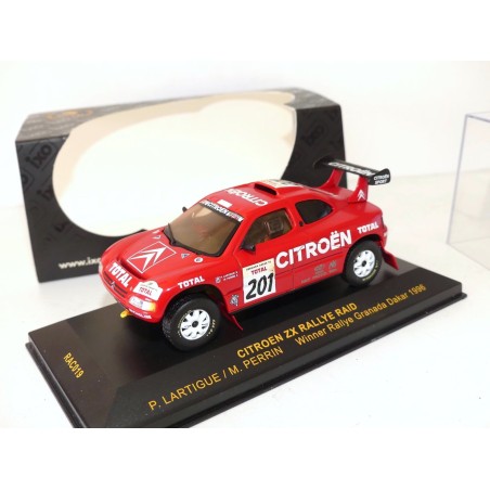 CITROEN ZX RALLYE A DAKAR 1996 IXO RAC019 1:43 1er