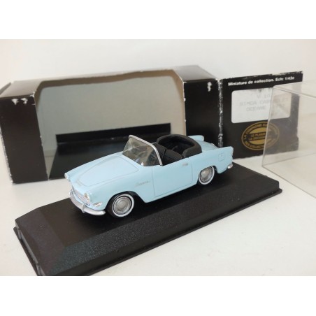 SIMCA OCEANE CABRIOLET 1957 Bleu STARTER V1033 1:43