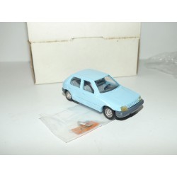 PEUGEOT 205 4 PORTES Bleu KIT Monté MVI 1:43