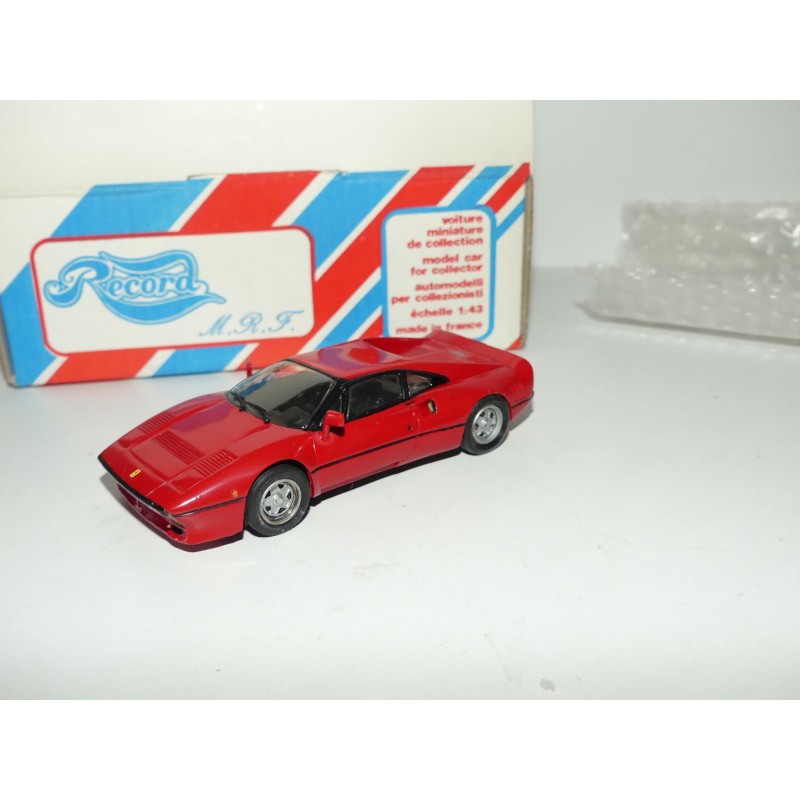 FERRARI GTO Rouge KIT Monté RECORD 1:43