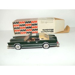 FORD LINCOLN CONTINENTAL MARK IV Vert WESTERN MODELS 1:43