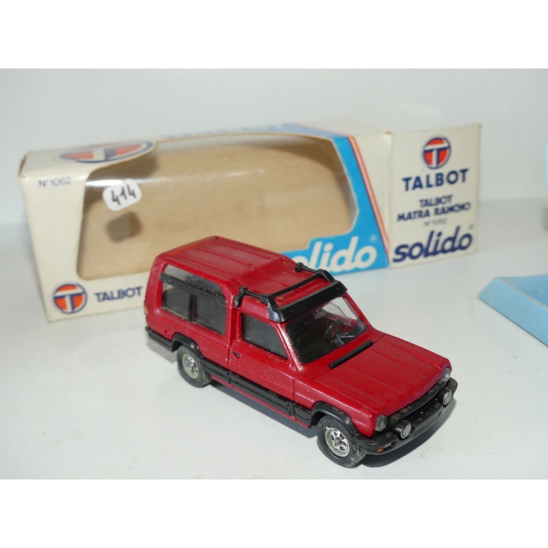 Revue Technique Autovolt 526 : Talbot Matra Rancho - Occasion