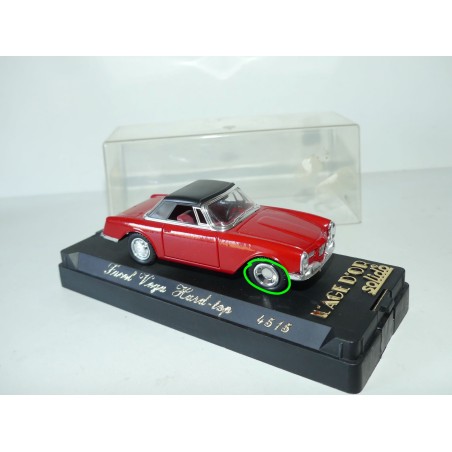 FACEL VEGA HARD TOP Rouge SOLIDO 1:43