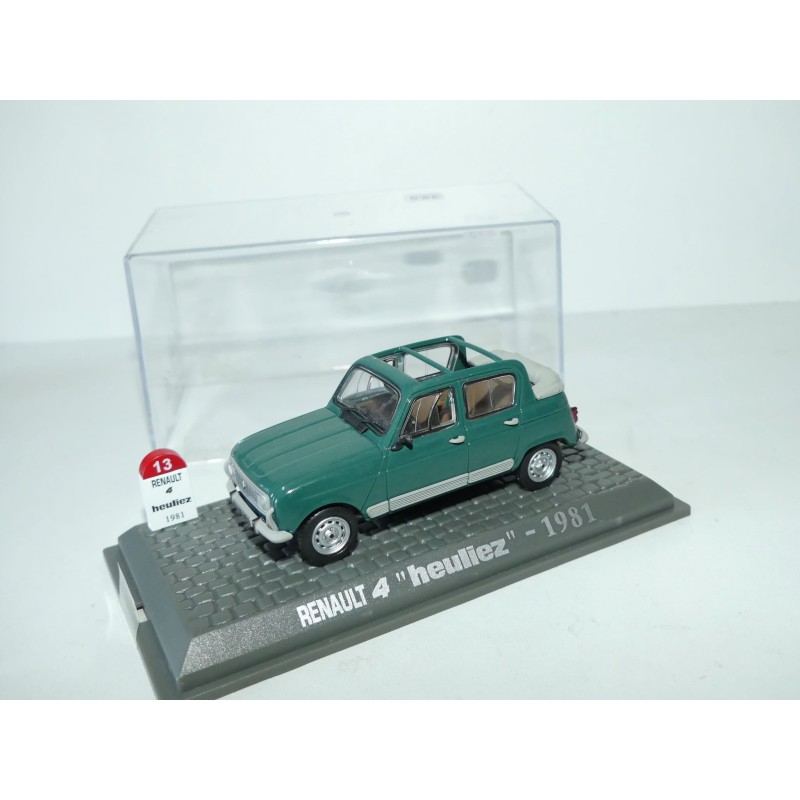 RENAULT 4 HEULIEZ 1981 UNIVERSAL HOBBIES 1:43  M6 Interaction