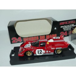 FERRARI 512 N°12 LE MANS 1971 BRUMM S043 1:43 imperfection