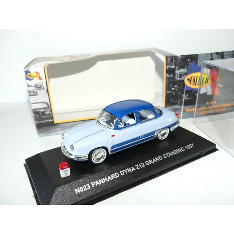 PANHARD DYNA Z12 GRAND STANDING 1957 Bleu NOSTALGIE N023 1:43