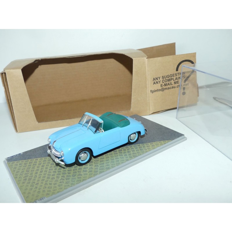 PANHARD DYNA JUNIOR 130 SPRINT 1953 Bleu BIZARRE BZ111 1:43