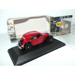 CITROEN TRACTION 7C BERLINE 1936 Bordeaux et noir NOSTALGIE N001 1:43