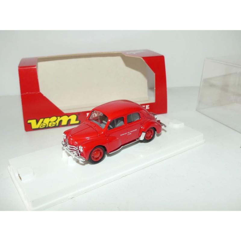 RENAULT 4CV POMPIERS DE LYONS VEREM 1:43