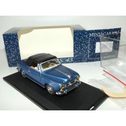 PEUGEOT 403 CABRIOLET CAPOTE 1957 Bleu KIT MINIACARS 43 1:43