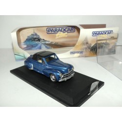 PEUGEOT 203 DARL MAT CABRIOLET CAPOTÉ Bleu PARADCAR 147F 1:43