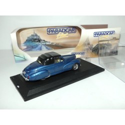 PEUGEOT 203 DARL MAT CABRIOLET CAPOTÉ Bleu PARADCAR 147F 1:43