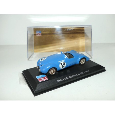 SIMCA 8 GORDINI N°39 LE MANS 1939 ALTAYA 1:43