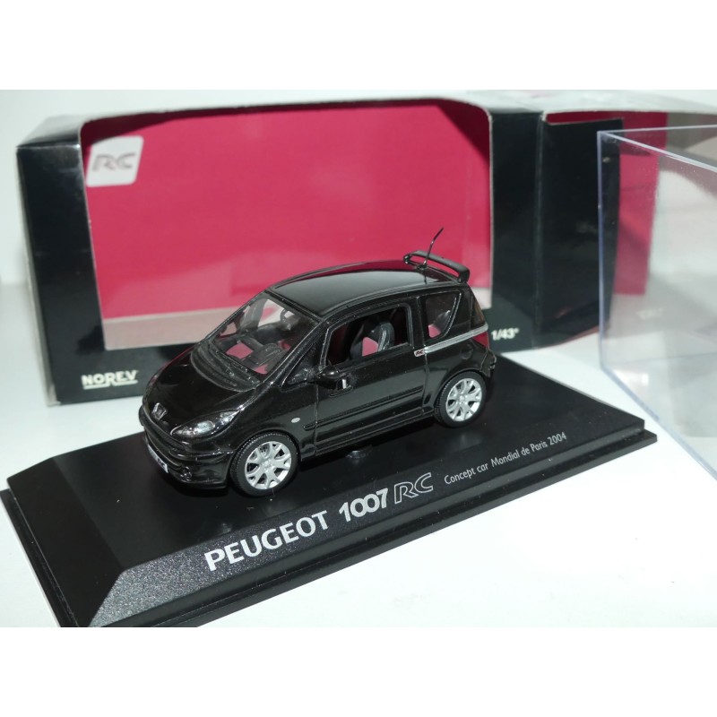 PEUGEOT 1007 RC Noir NOREV  1:43