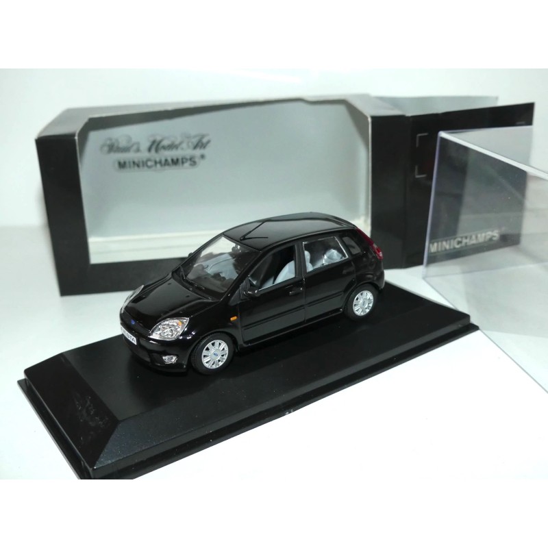 FORD FIESTA MK V 5 Portes 2001 Noir MINICHAMPS 1:43