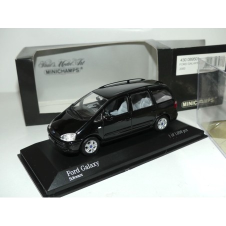 FORD GALAXY I Phase 2 2000 Noir MINICHAMPS 1:43