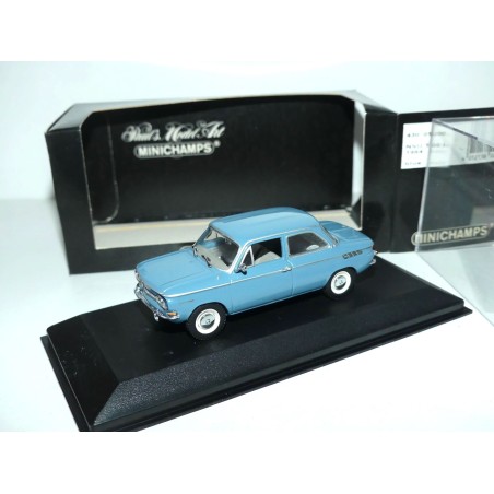 AUDI NSU 1000 L 1964 Bleu MINICHAMPS 1:43