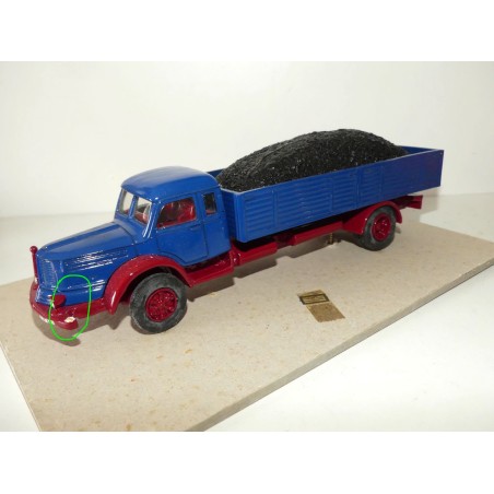 CAMION KRUPP TITAN TRANSPORT DE CHARBON PARADE MOMACO 1:43 imperfection