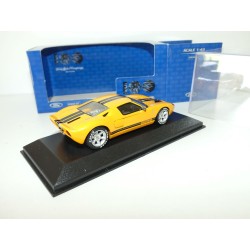 FORD GT 40 2004 Orange Bande Noir MINICHAMPS 1:43