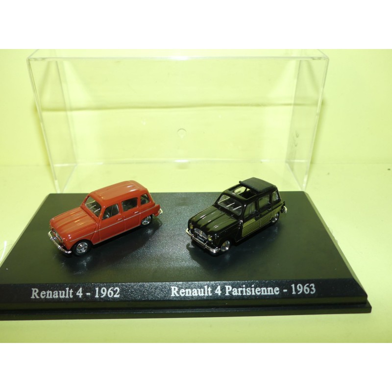 RENAULT 4 ET 4 PARISIENNE HO UNIVERSAL HOBBIES ATLAS 1:87