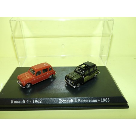 RENAULT 4 ET 4 PARISIENNE HO UNIVERSAL HOBBIES ATLAS 1:87