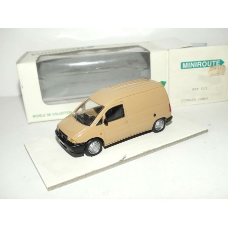 CITROEN JUMPY Marron clair MINIROUTE 1:43 résine