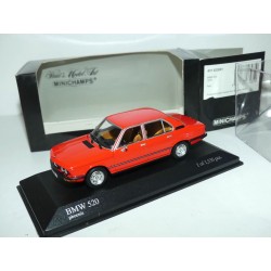BMW 520 E12 1972 Rouge MINICHAMPS 1:43