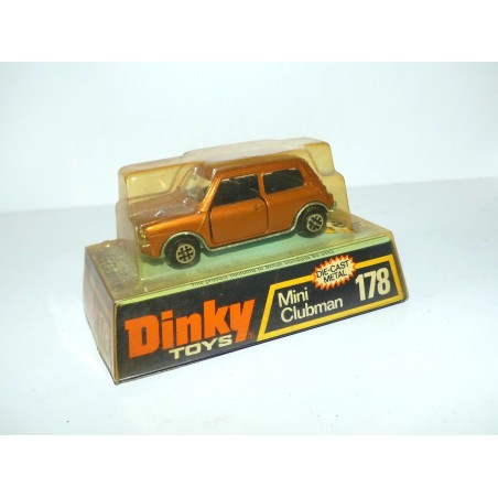 AUSTIN MINI CLUBMAN Marron DINKY TOYS 178 1:43