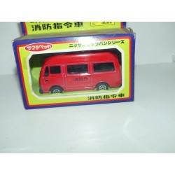 CAMION FOURGONNETTE POMPIER Made in Japan CARAVAN 1:43