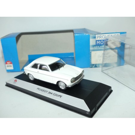 PEUGEOT 204 COUPE Blanc PROVENCE MOULAGE NATIONALE 7 N030 1:43