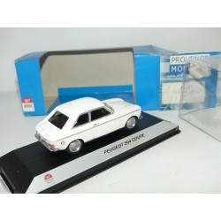 PEUGEOT 204 COUPE Blanc PROVENCE MOULAGE NATIONALE 7 N030 1:43