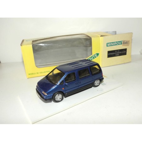 CITROEN EVASION 2.0 SX 1995 Bleu MINIROUTE 04 1:43