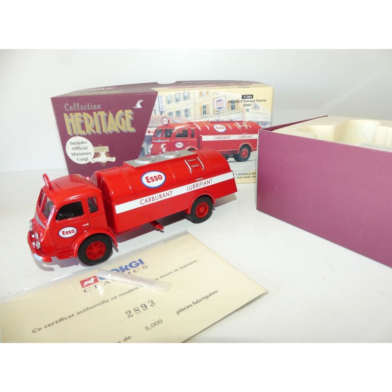RENAULT FAINEANT CITERNE ESSO CORGI 71204 1:50 