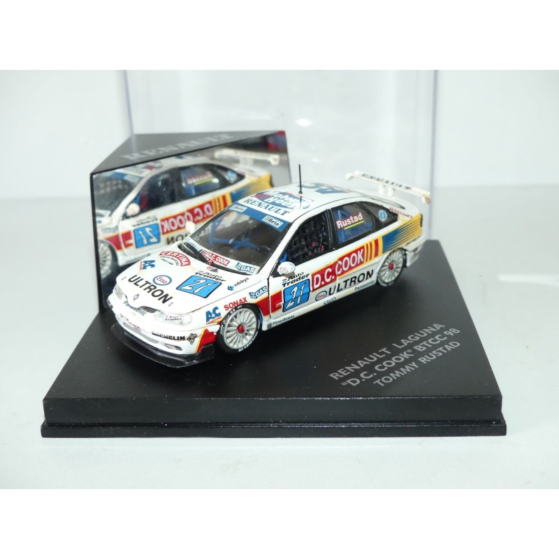 RENAULT LAGUNA NÂ°21 BTCC 1998 T. RUSTAD VITESSE 1:43