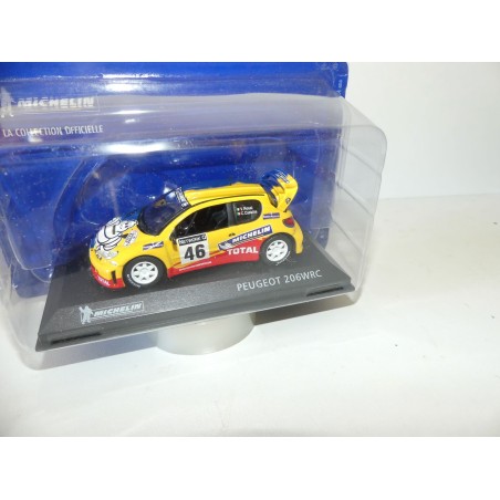 PEUGEOT 206 WRC RALLYE V. ROSSI MICHELIN ALTAYA 1:43