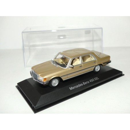 MERCEDES 450 SEL W116 Or MINICHAMPS 1:43