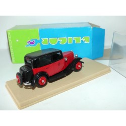 CITROEN ROSALIE BERLINE 1934 TAXI Rouge et Noir ELIGOR 1035 1:43