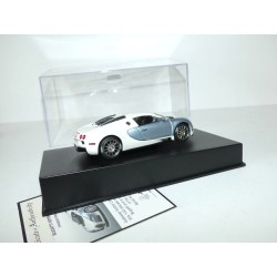 BUGATTI EB 16.4 VEYRON Blanc et Bleu AUTOART 1:43