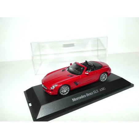 MERCEDES SLS AMG Rouge Vin SCHUCO 1:43