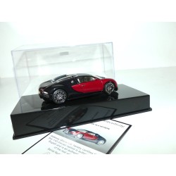 BUGATTI EB 16.4 VEYRON Noir et Rouge AUTOART 1:43