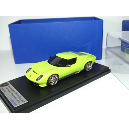 LAMBORGHINI MIURA CONCEPT LOS ANGELES MOTORSHOW 2006 Vert LOOKSMART LS172A 1:43