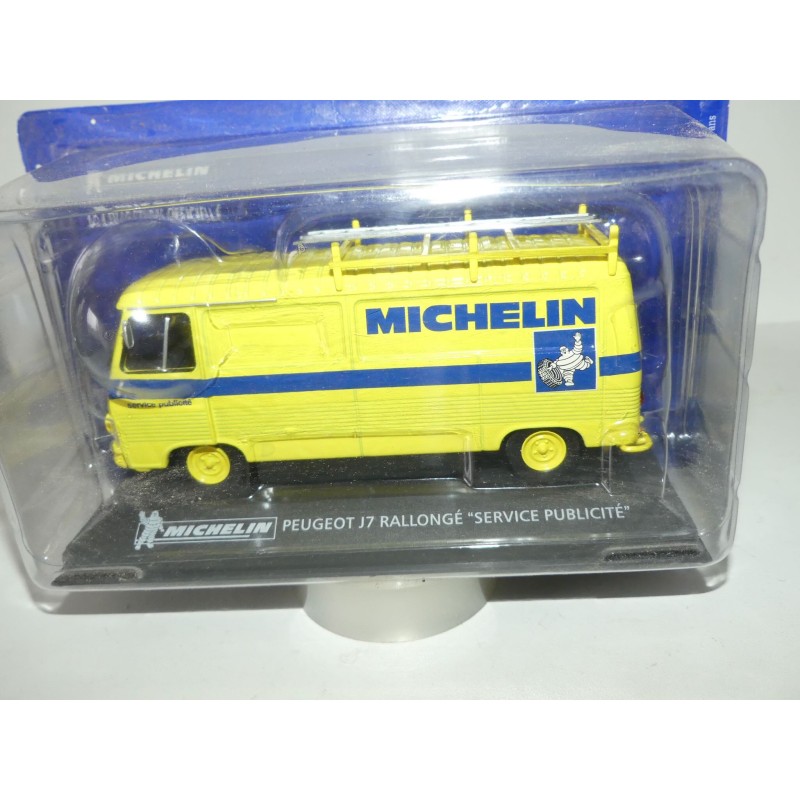 PEUGEOT J7 RALLONGE SERVICE PUBLICITE MICHELIN ALTAYA 1:43