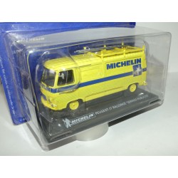 PEUGEOT J7 RALLONGE SERVICE PUBLICITE MICHELIN ALTAYA 1:43