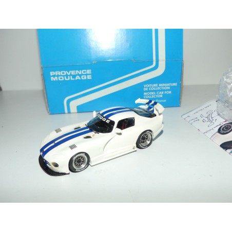 DODGE VIPER GTS R Blanc KIT Monte PROVENCE MOULAGE 1:43