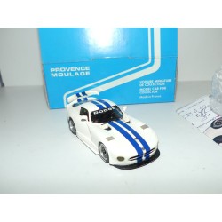 DODGE VIPER GTS R Blanc KIT Monte PROVENCE MOULAGE 1:43